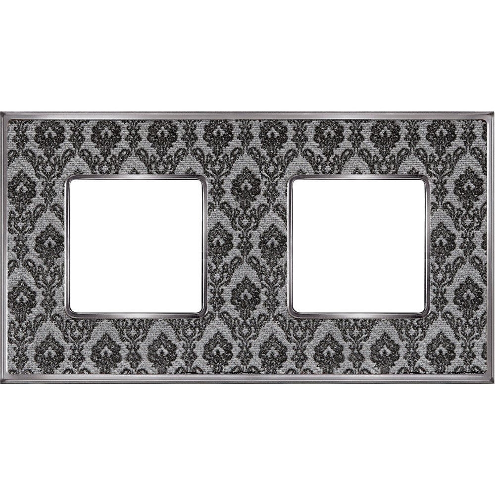 FD01442DNCB Рамка 2x Belle Epoque Tapestry, хориз./верт., цвят Decornoir-Bright Chrome, Fede_small