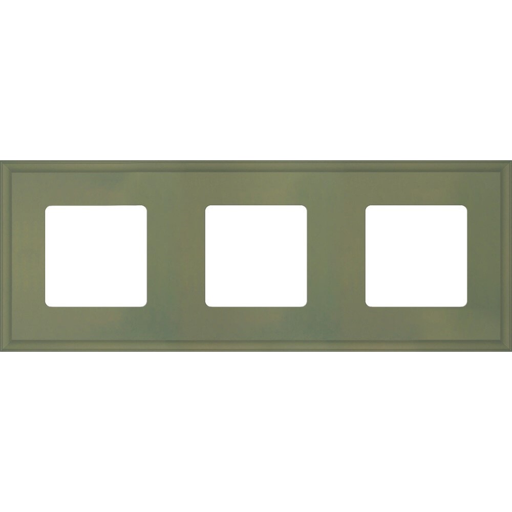 FD01603GO Рамка 3х, Marco, хориз./верт., цвят Green Olive, Fede_small