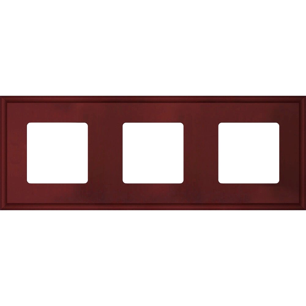 FD01603RW Рамка 3х, Marco, хориз./верт., цвят Red Wine, Fede