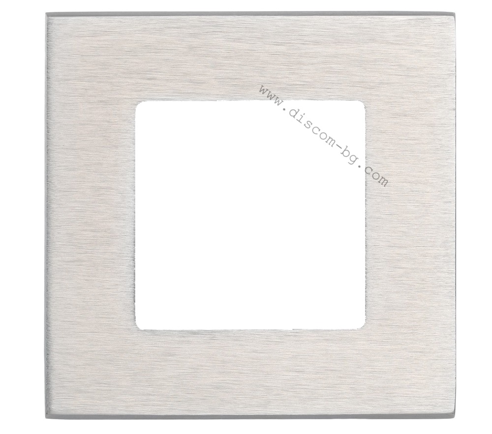 FD01701BN Рамка 1х, SoHo, цвят Nickel Brushed, стил Trendy & Eclectic, Fede