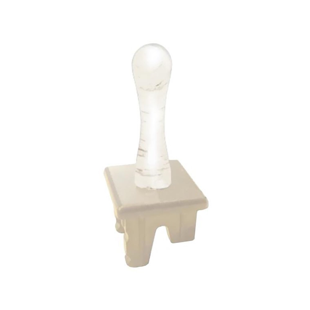 FD02316BD-A Лост-бутон за ключ, цвят White Decape + Beige, Fede_small