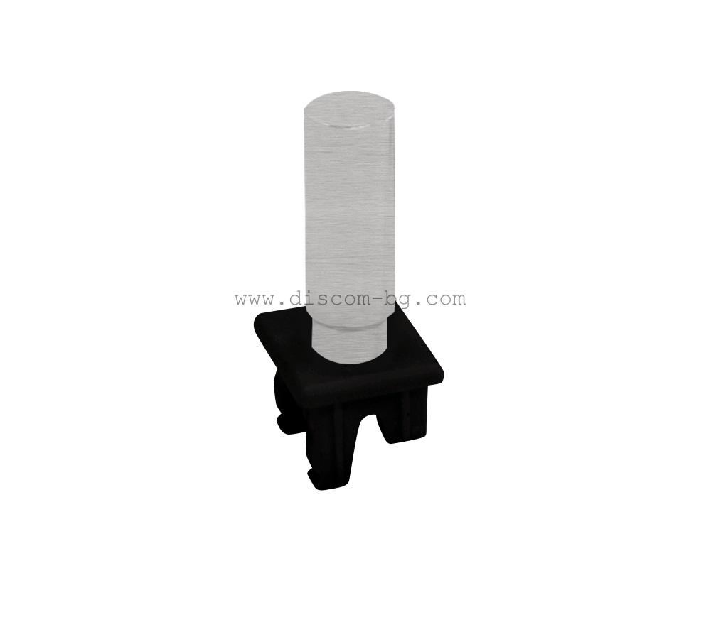 FD02318BN-M Лост-бутон за ключ SoHo, цвят Brushed Nickel, Fede