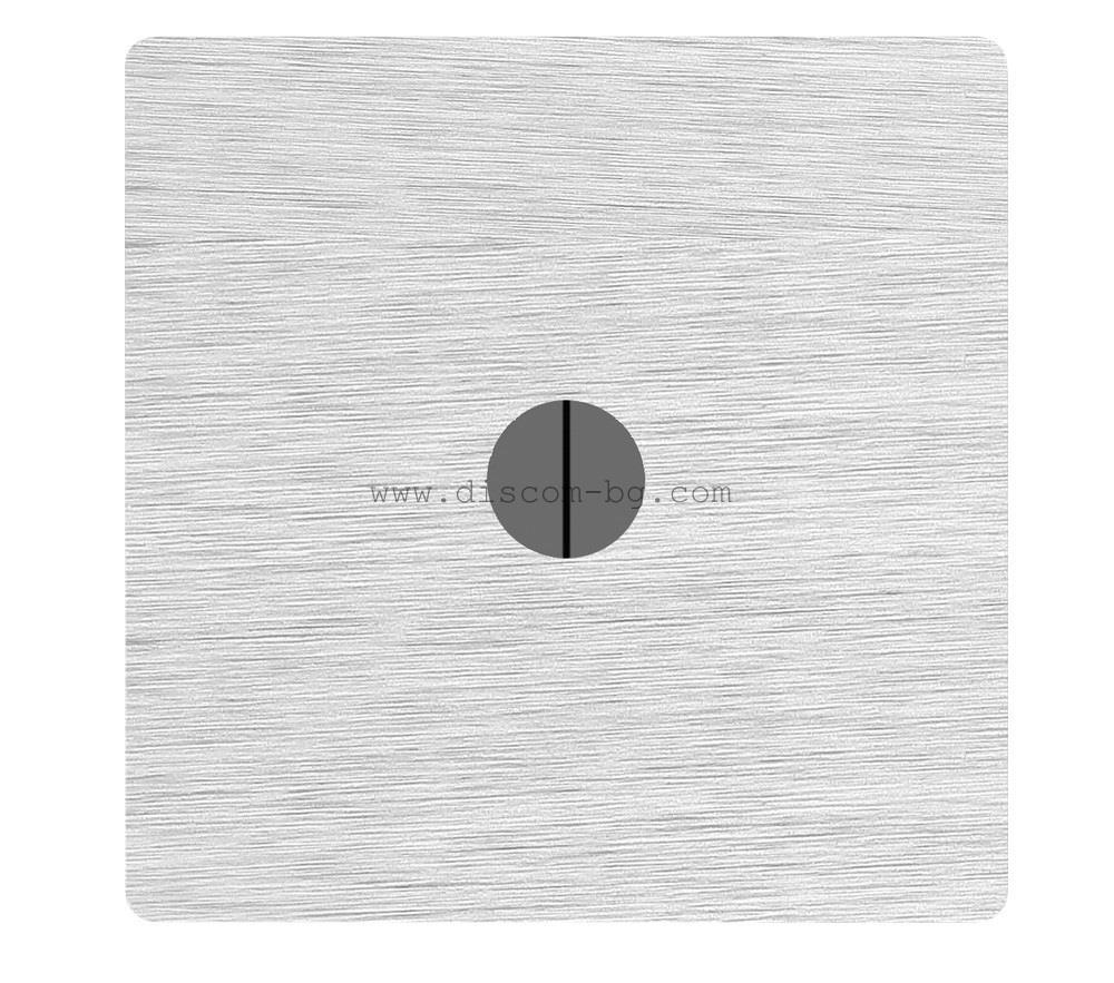 FD03140-BN Двуканален (сериен) ротативен ключ SoHo, цвят Brushed Nickel, Fede_small