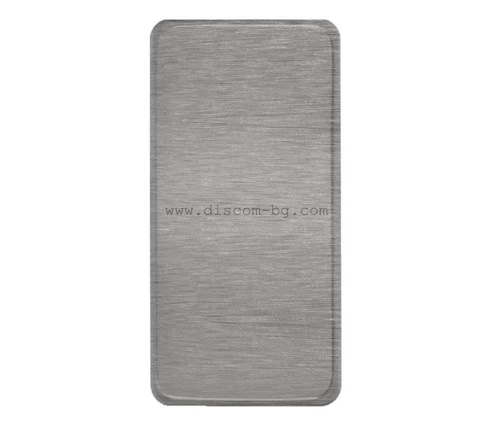 FD04311BG Бутон за ключ SoHo, 1/2М, цвят Brushed Graphite, Fede_small