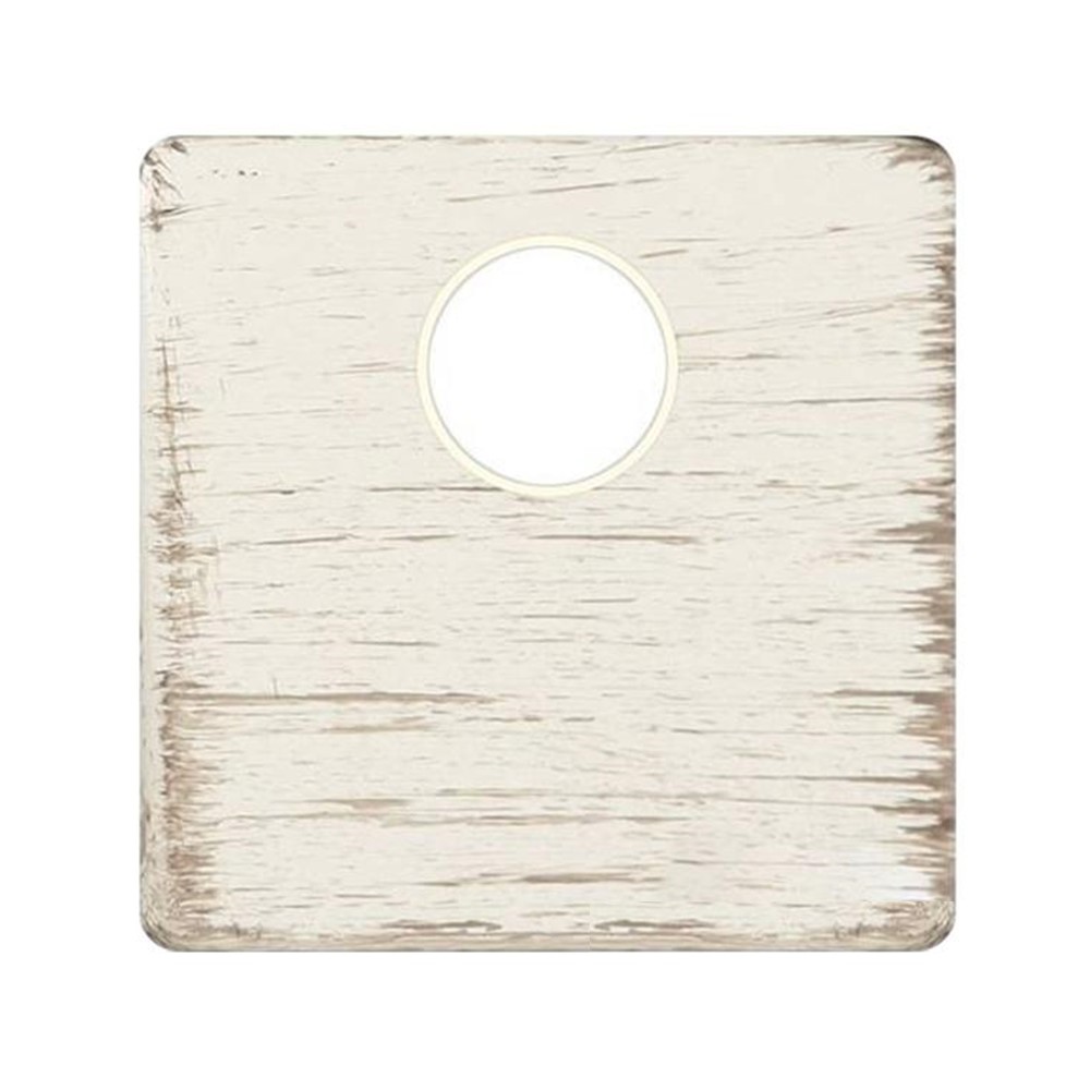 FD04315BD-A Лицев панел, 1М, 1х TV/SAT розетка, цвят White Decape + Beige, Fede_small