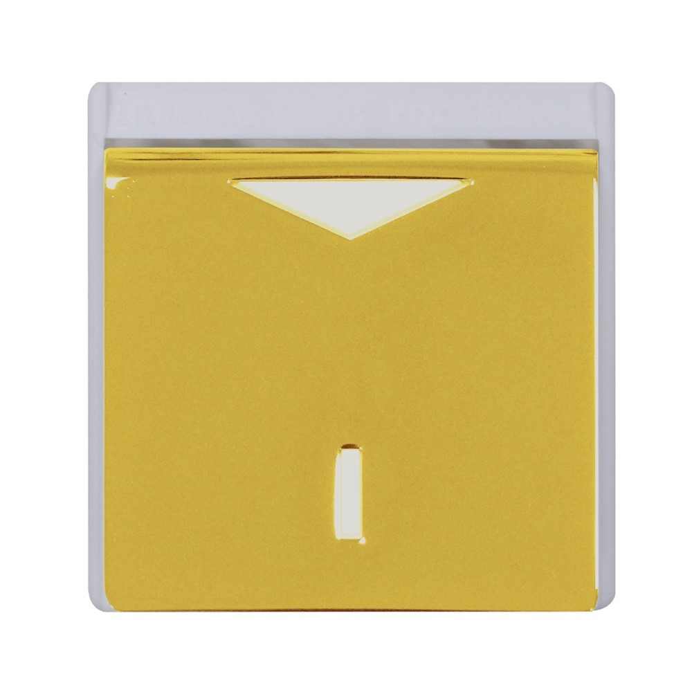 FD04341OB Ключ-карта за хотелска стая, цвят Bright Gold+White, Fede_small
