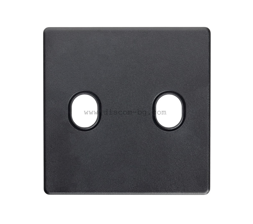 FD04421P-M Лицев панел за сериен ключ SoHo, цвят Black, Fede