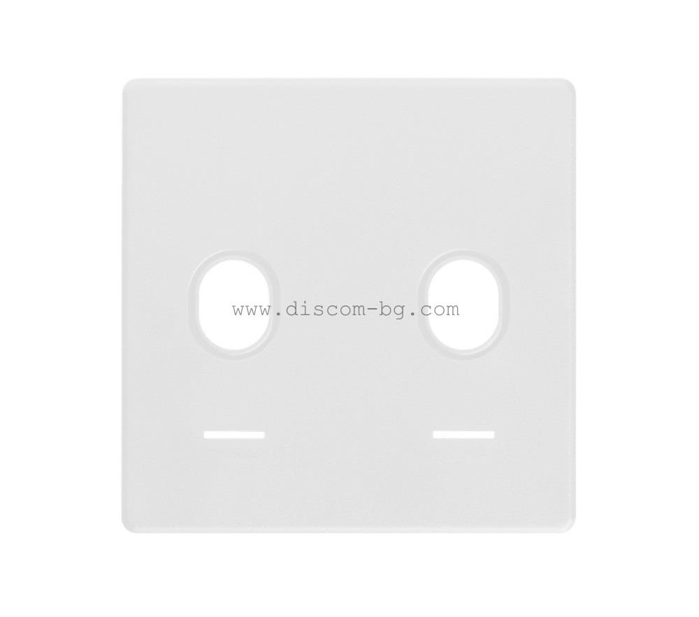 FD04421PD Лицев панел за сериен ключ SoHo с подсветка, цвят White, Fede_small