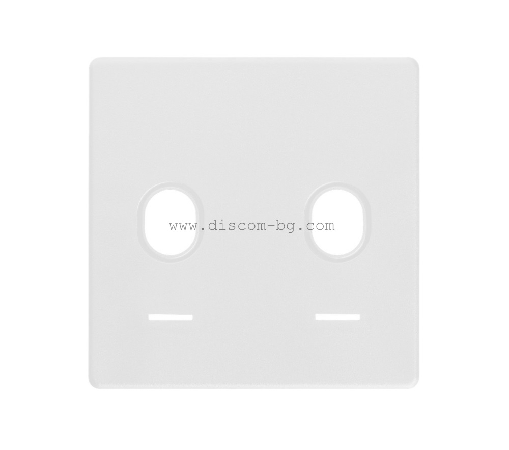 FD04421PD Лицев панел за сериен ключ SoHo с подсветка, цвят White, Fede