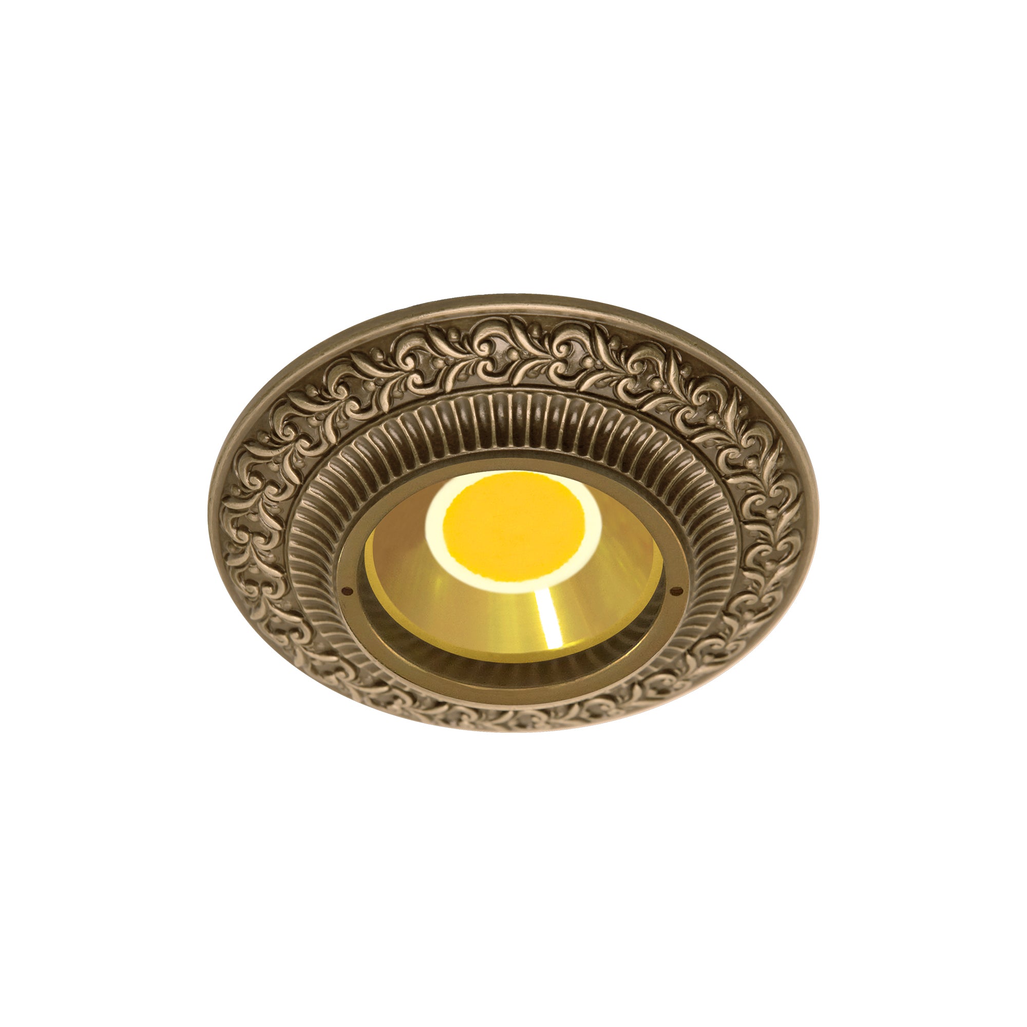 FD1004RPB Спот San Sebastian Round, LED GU10, 230V 5.5W, Ø98 мм, patina gold, Fede