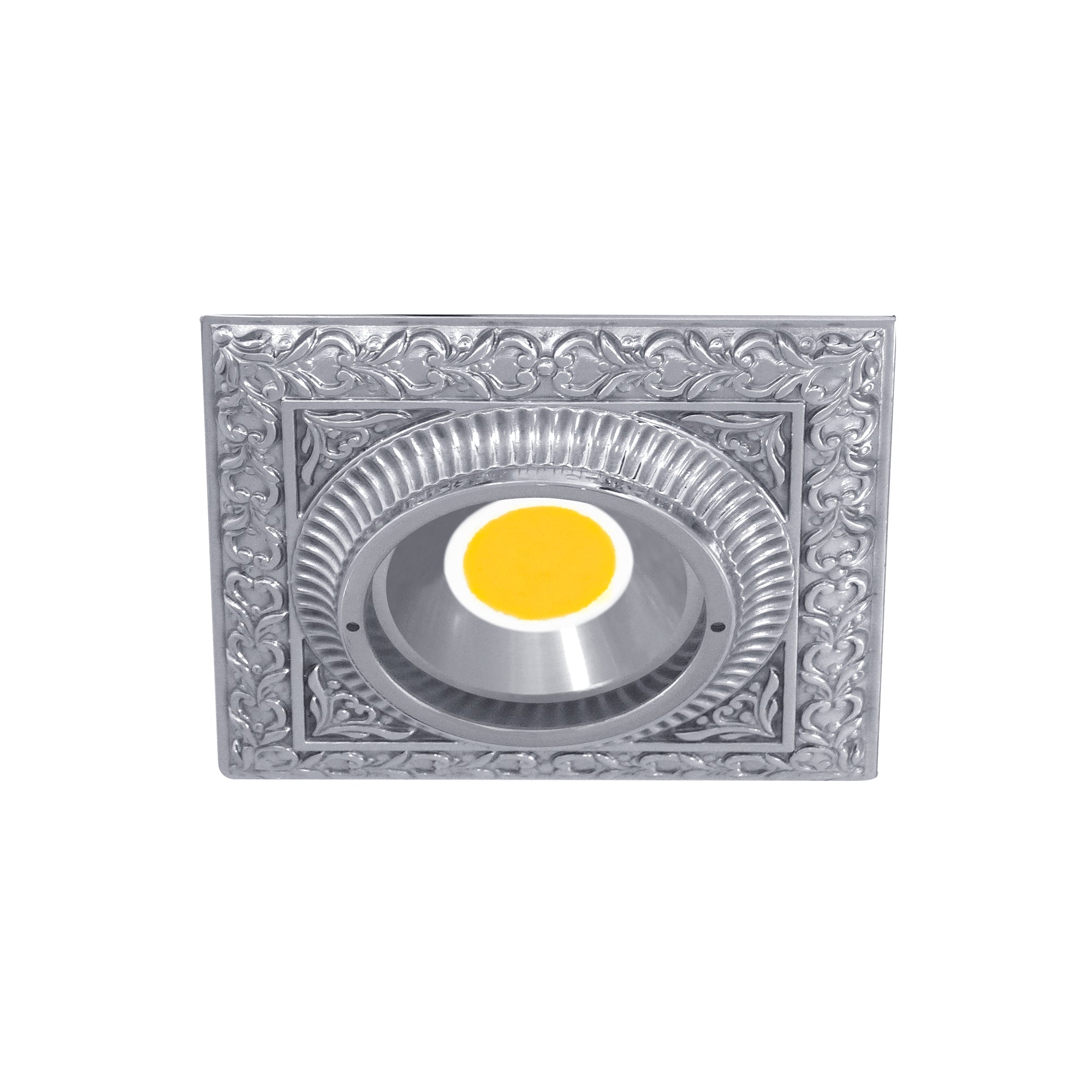 FD1005CCB Модул спот San Sebastian Square, LED GU10, 230V 5.5W, 100/100 мм, silver, Fede