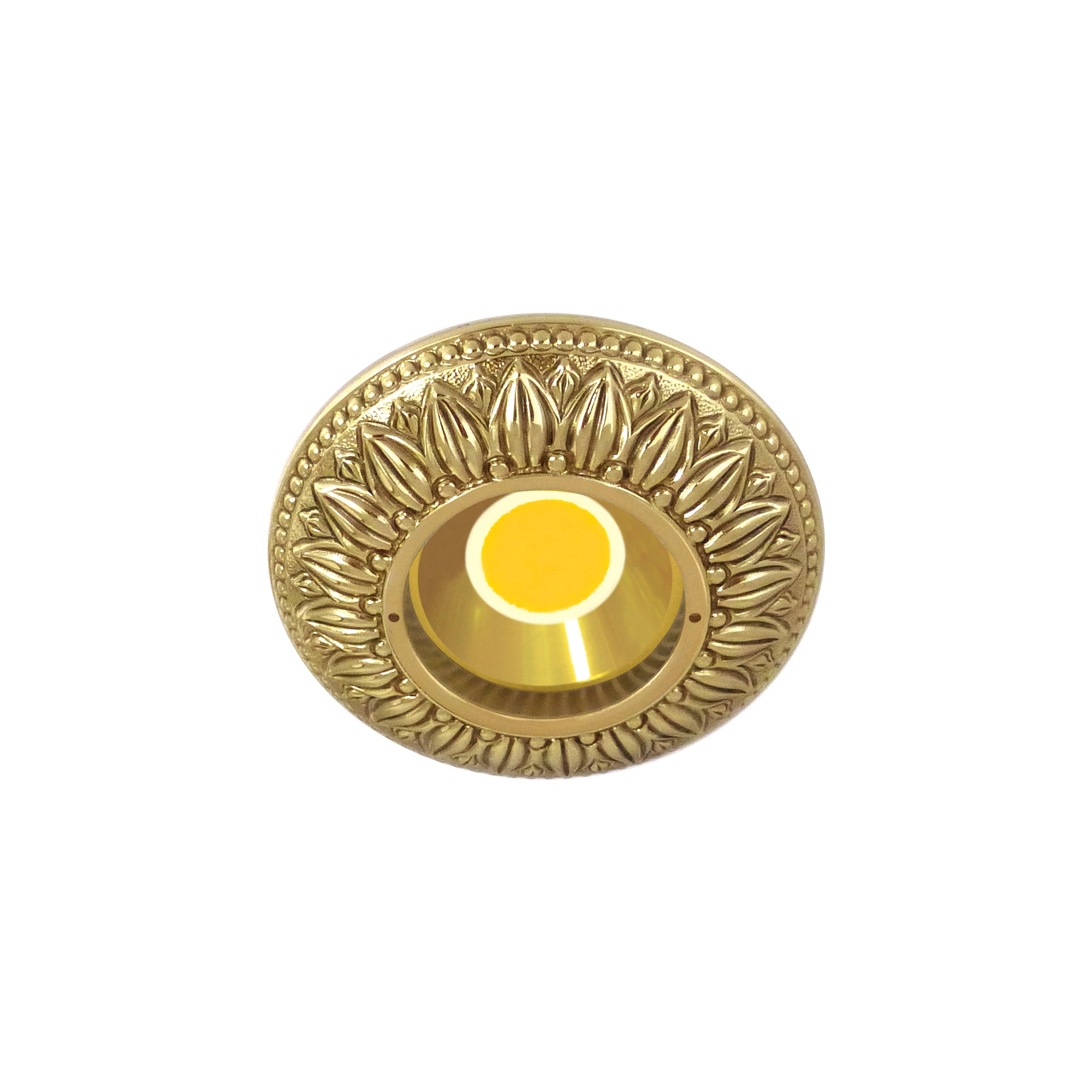 FD1011ROB Спот Prato, LED GU10, 230V 5.5W, Ø100 мм, bright gold, Fede_small