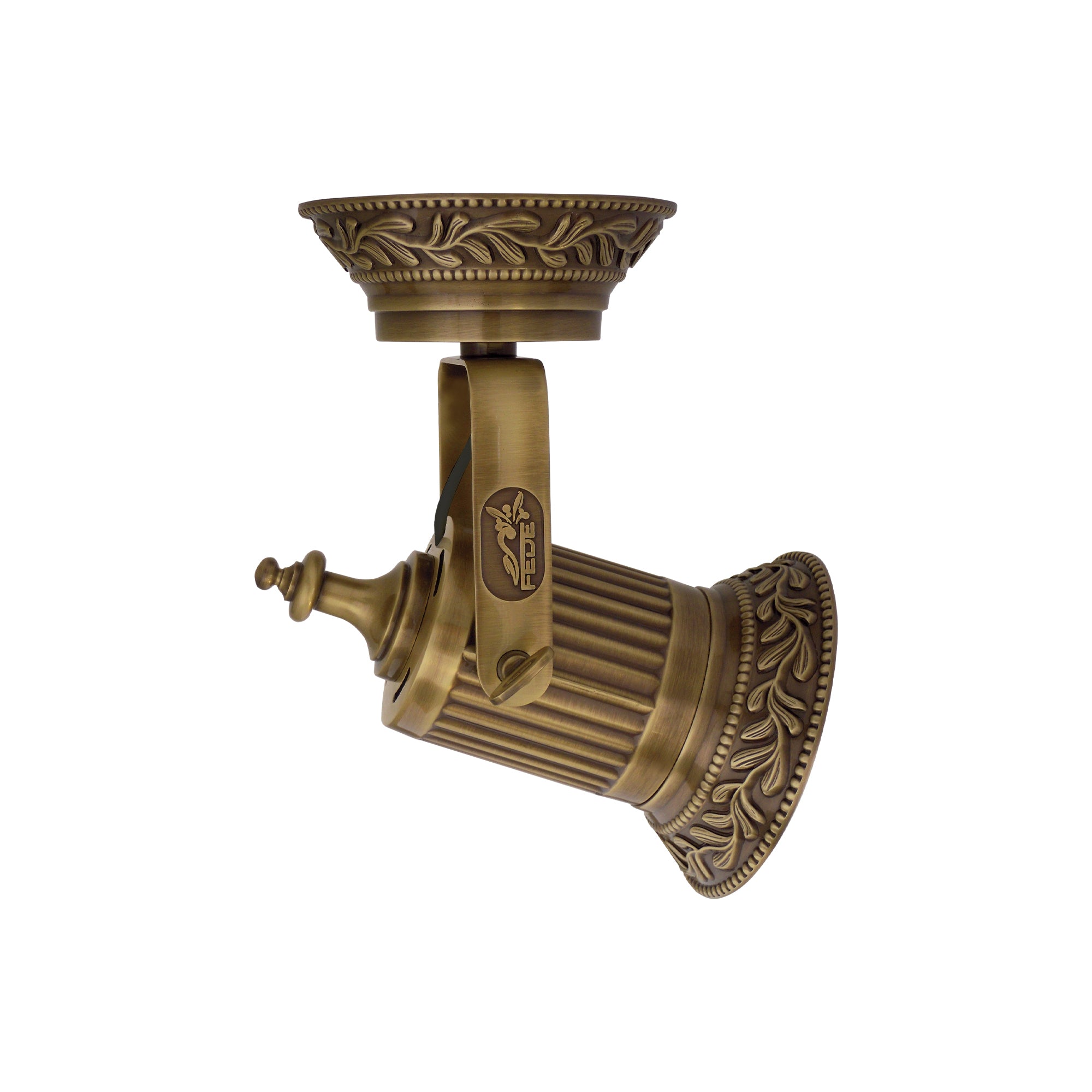 FD1036PPB Спот-прожектор New Vienna I, LED E27, 230V 9.5W, Ø125 мм, W185/H215 мм, patina gold, Fede_small