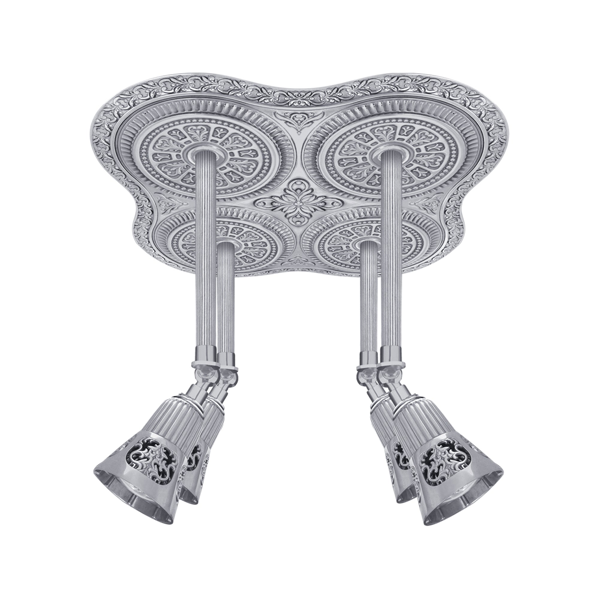 FD1067FCB Модул прожектор San Sebastian Four, LED 4xGU10 230V 5.5W W235/ H250 мм, silver, Fede_small