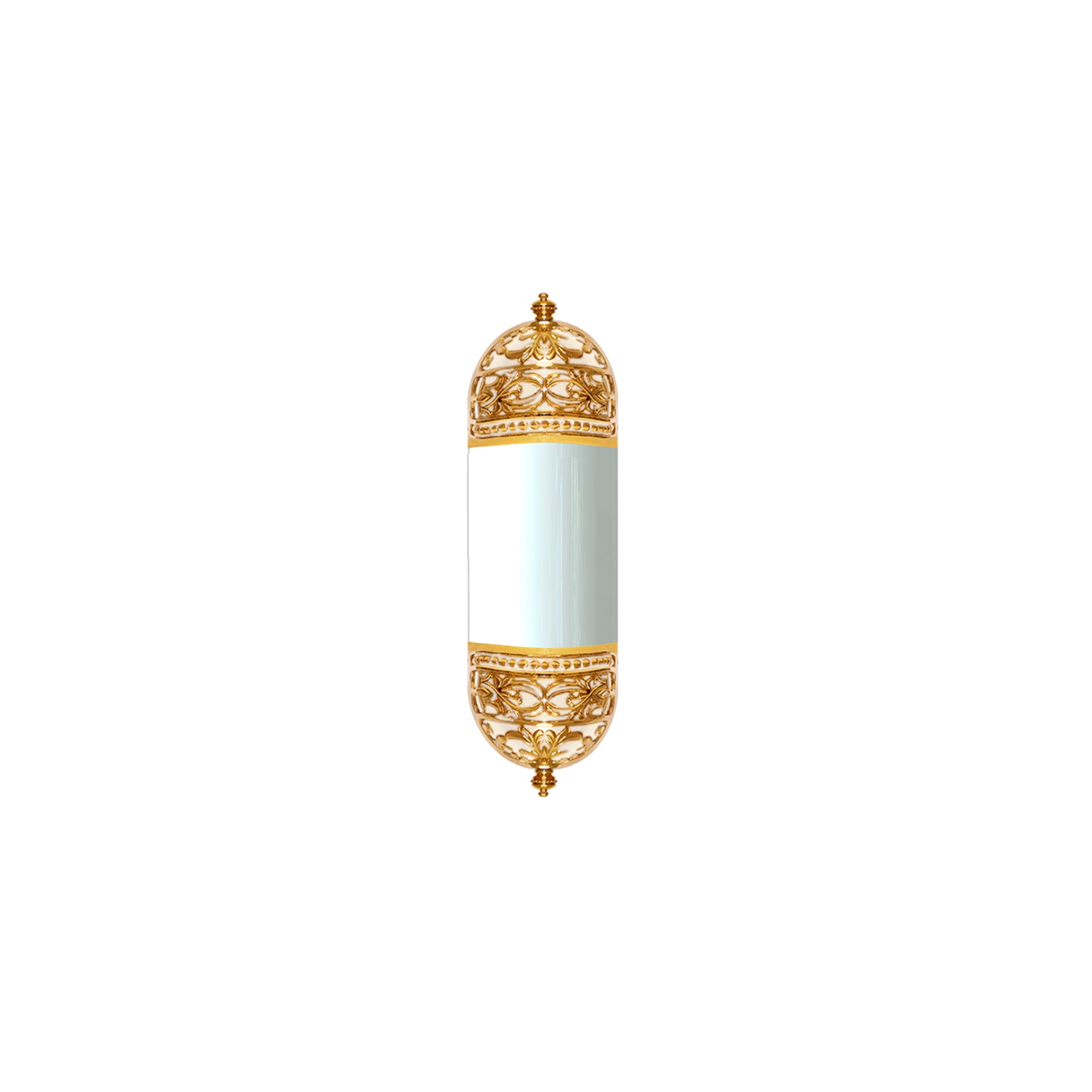 FD1086ROP Аплик New Emporio I, 1xE27, 230V 20W, H379,5 мм, white & gold, Fede_small