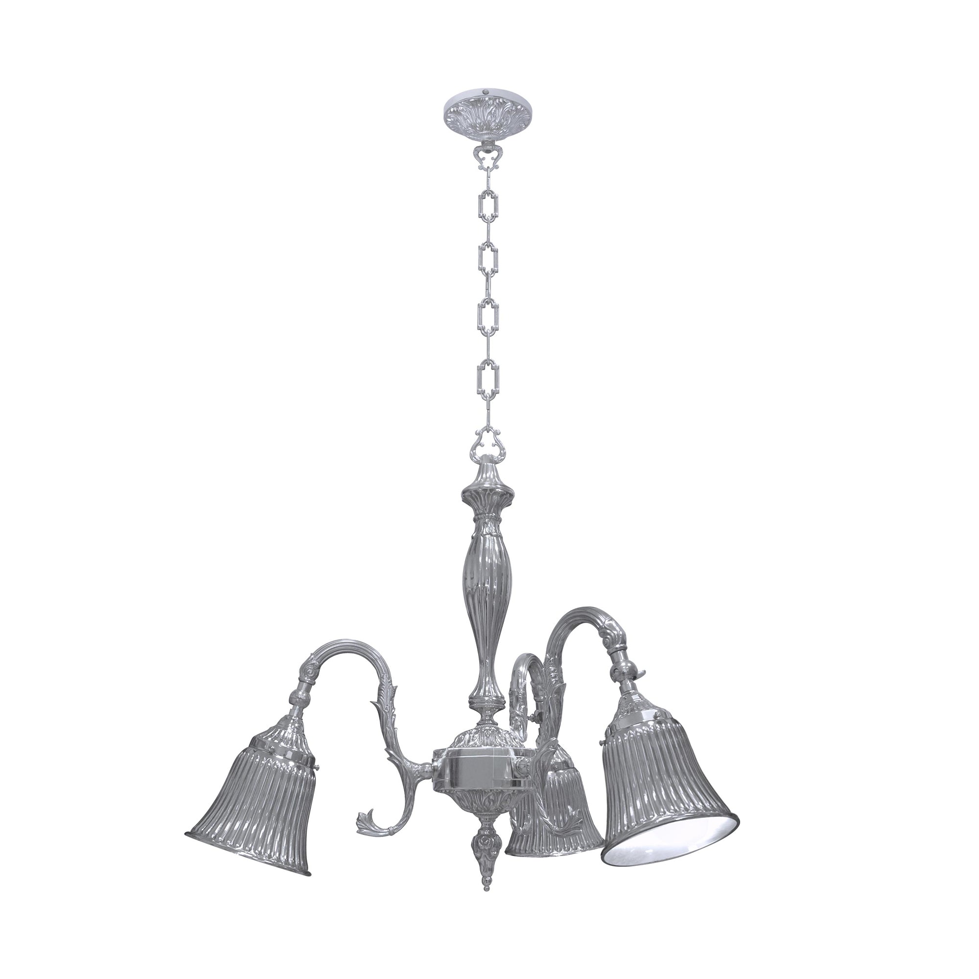 FD1158CCB Полилей Milazzo II, 3xE27, 230V, max. 60W, Ø587 мм, H932 мм, silver, Fede_small