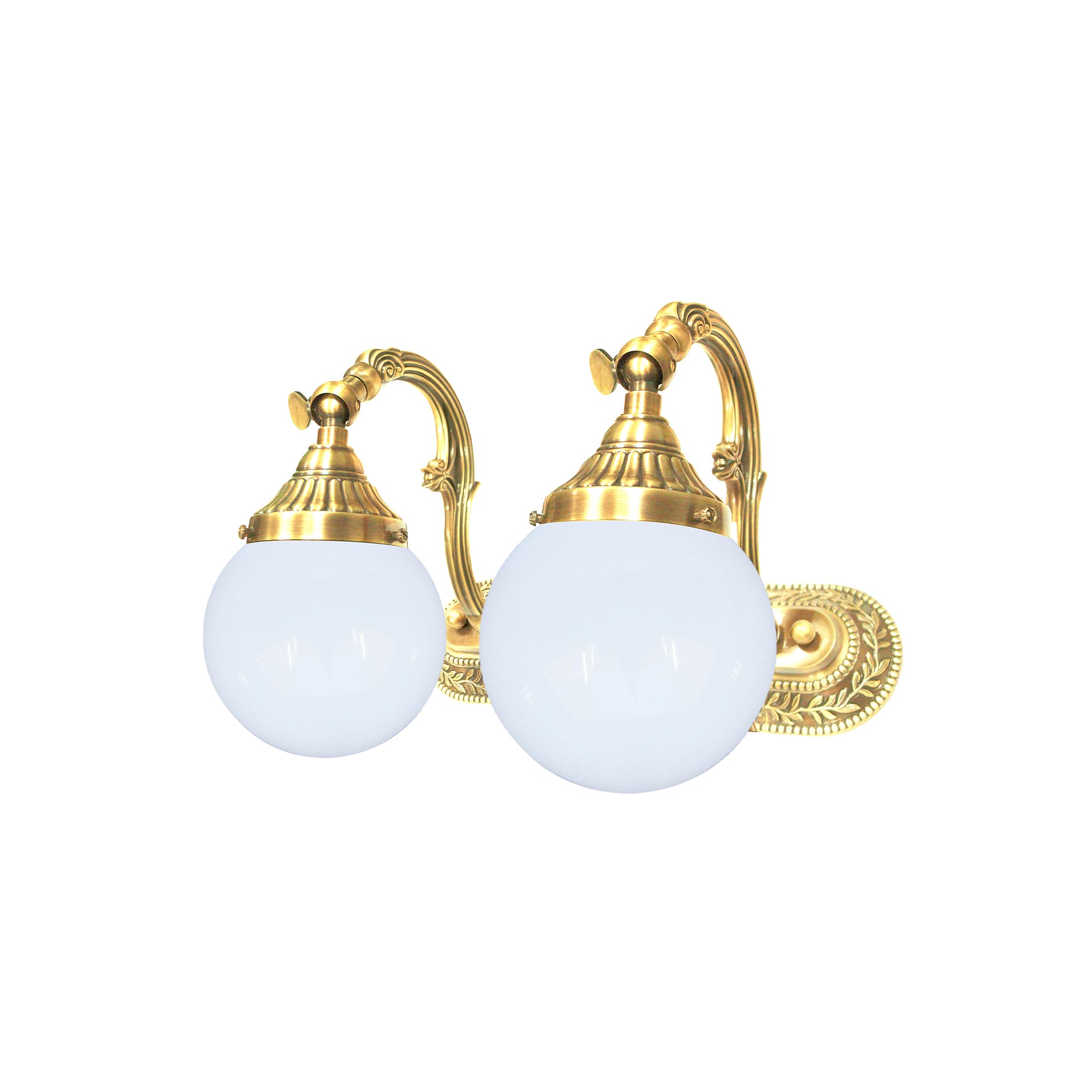 FD1162SOB Аплик San Marino I Glass, 2xE27, E27 230V max. 60W, L295 мм, H230 мм, bright gold, Fede_small