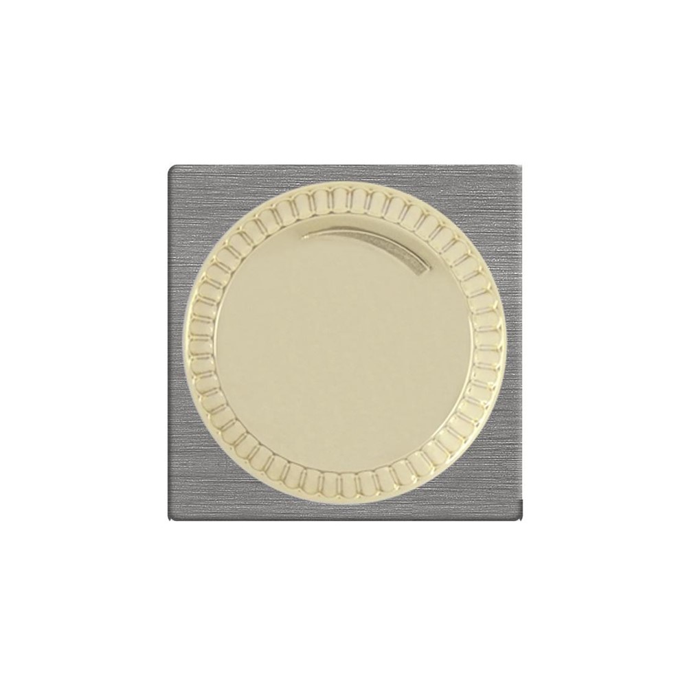 FD16438BN-A Ротативен димер с въртящ бутон и лицев панел, цвят Brushed Nickel + Beige, Fede_small
