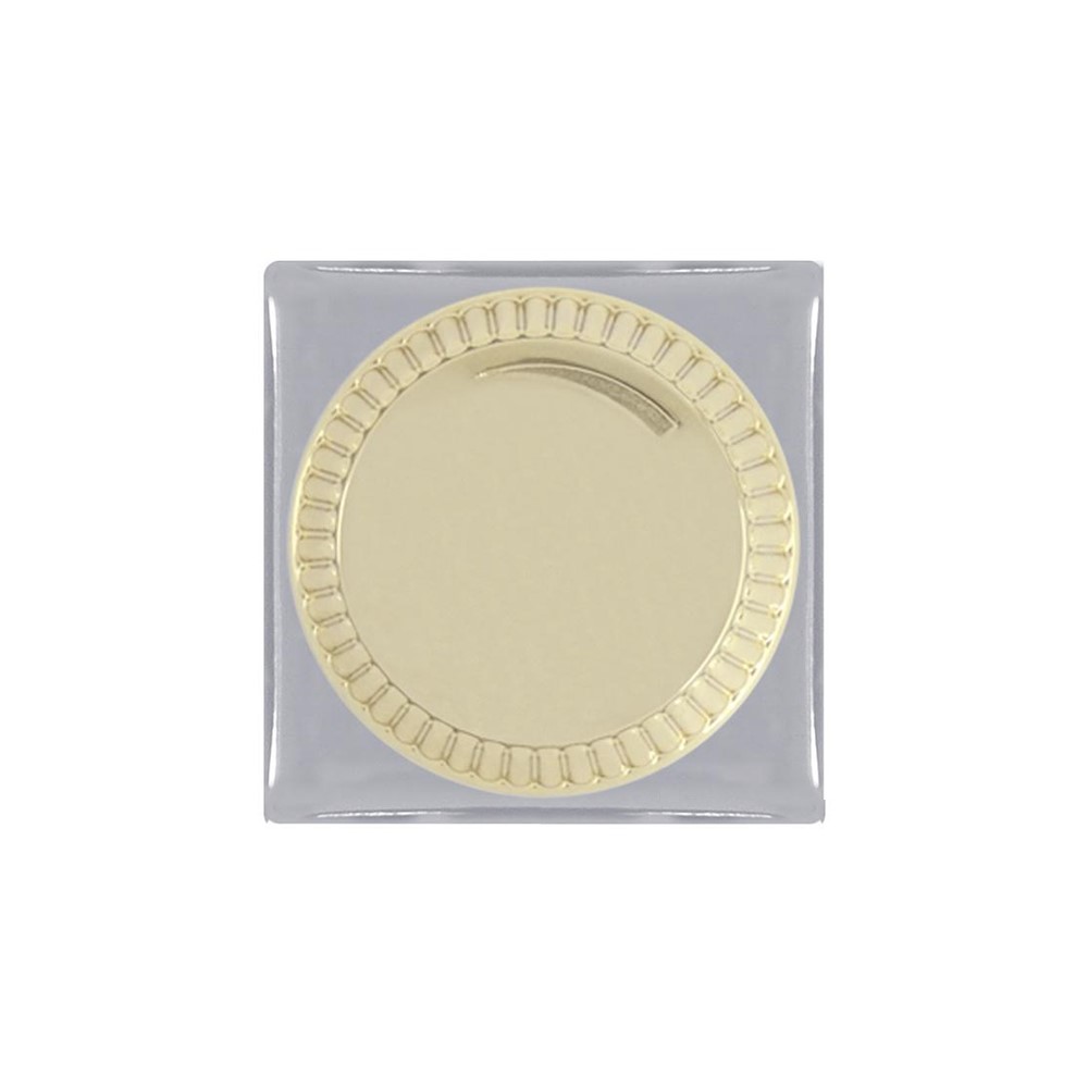 FD16438CB-A Ротативен димер с въртящ бутон и лицев панел, цвят Bright Chrome + Beige, Fede_small