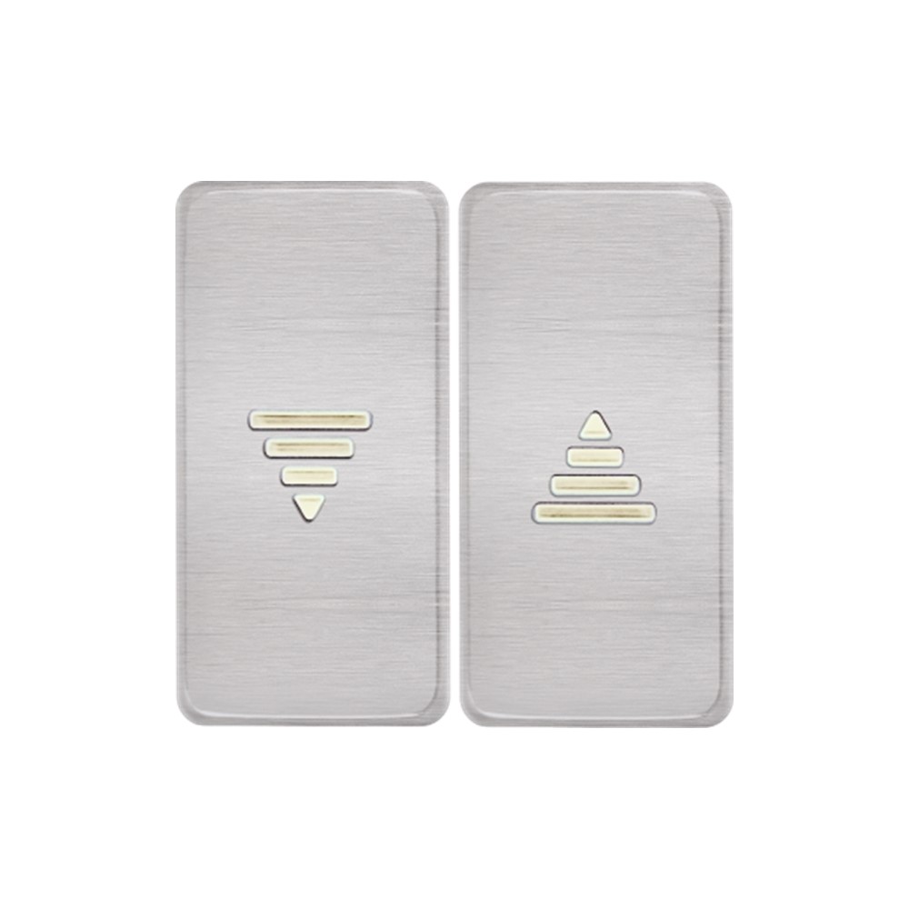 FD17769BN-A Бутон за ключ за управление на щори, цвят Brushed Nickel + Beige, Fede_small