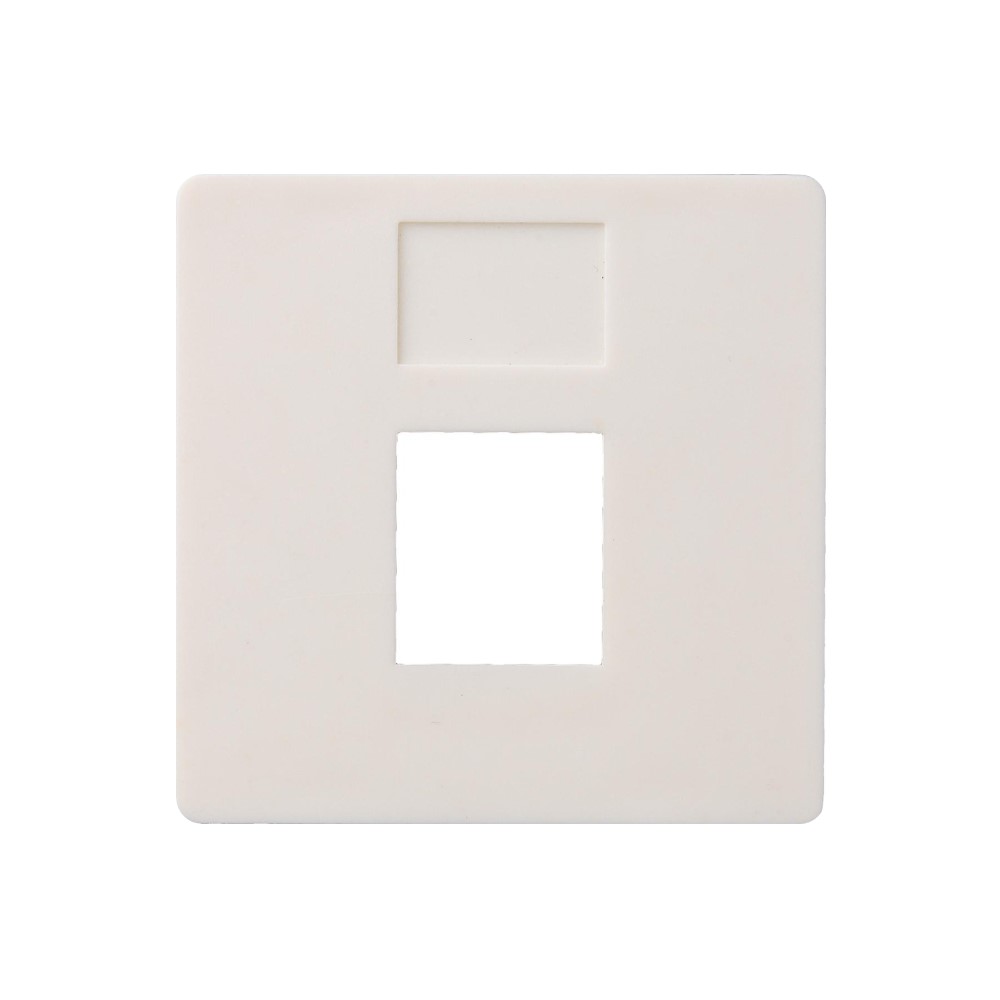 FD17896-A Лицев панел 1М за RJ45 (45х45 мм), цвят Beige, Fede_small