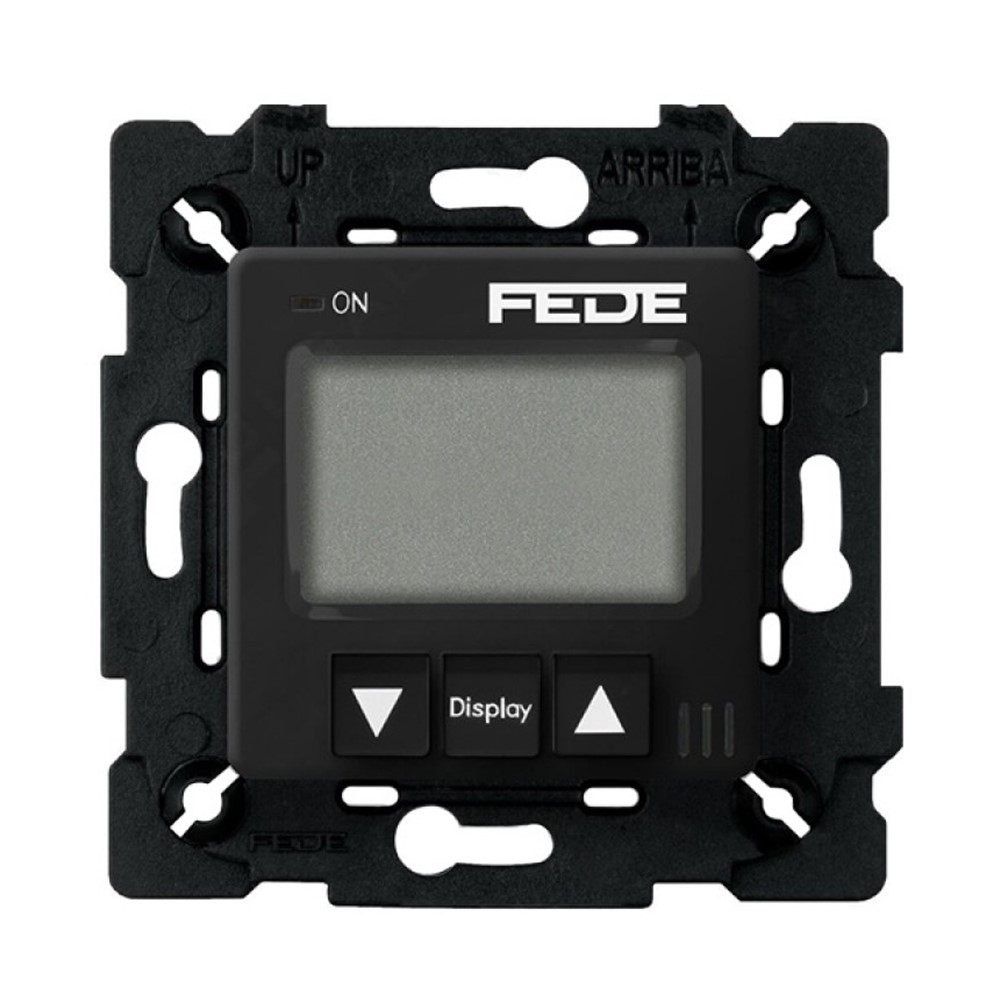 FD18000-M Термостат за подово отопление, пластмаса, цвят Black, Fede_small