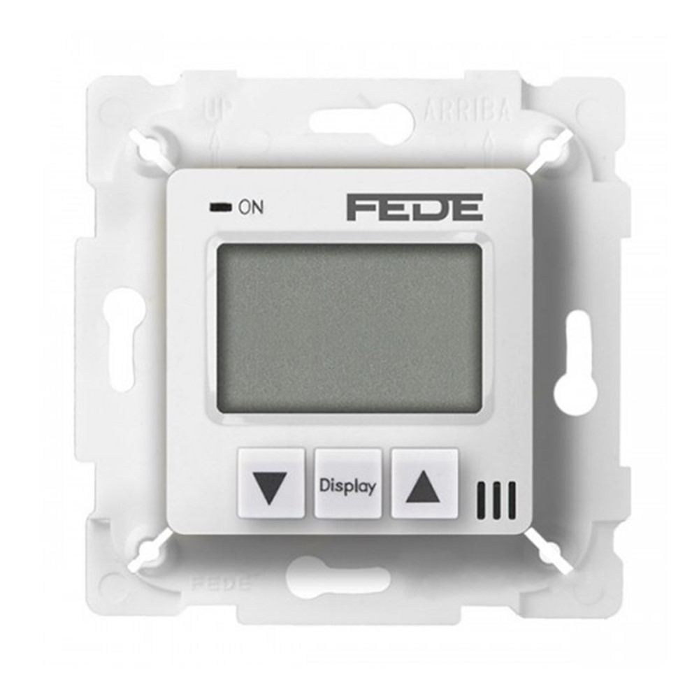 FD18000 Термостат за подово отопление, пластмаса, цвят White, Fede_small