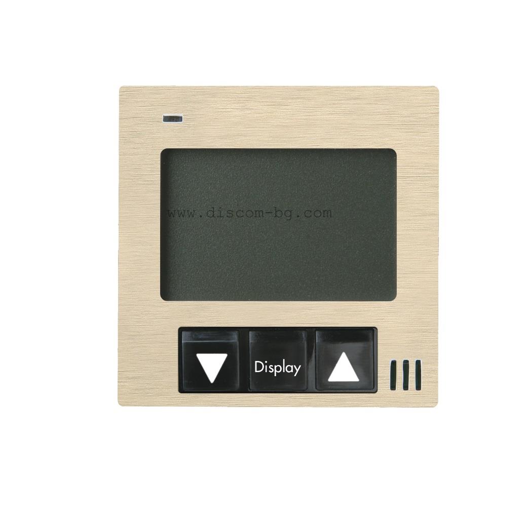 FD18000BB-M Стаен термостат SoHo, месинг, цвят Brushed Brass + Black, Fede_small