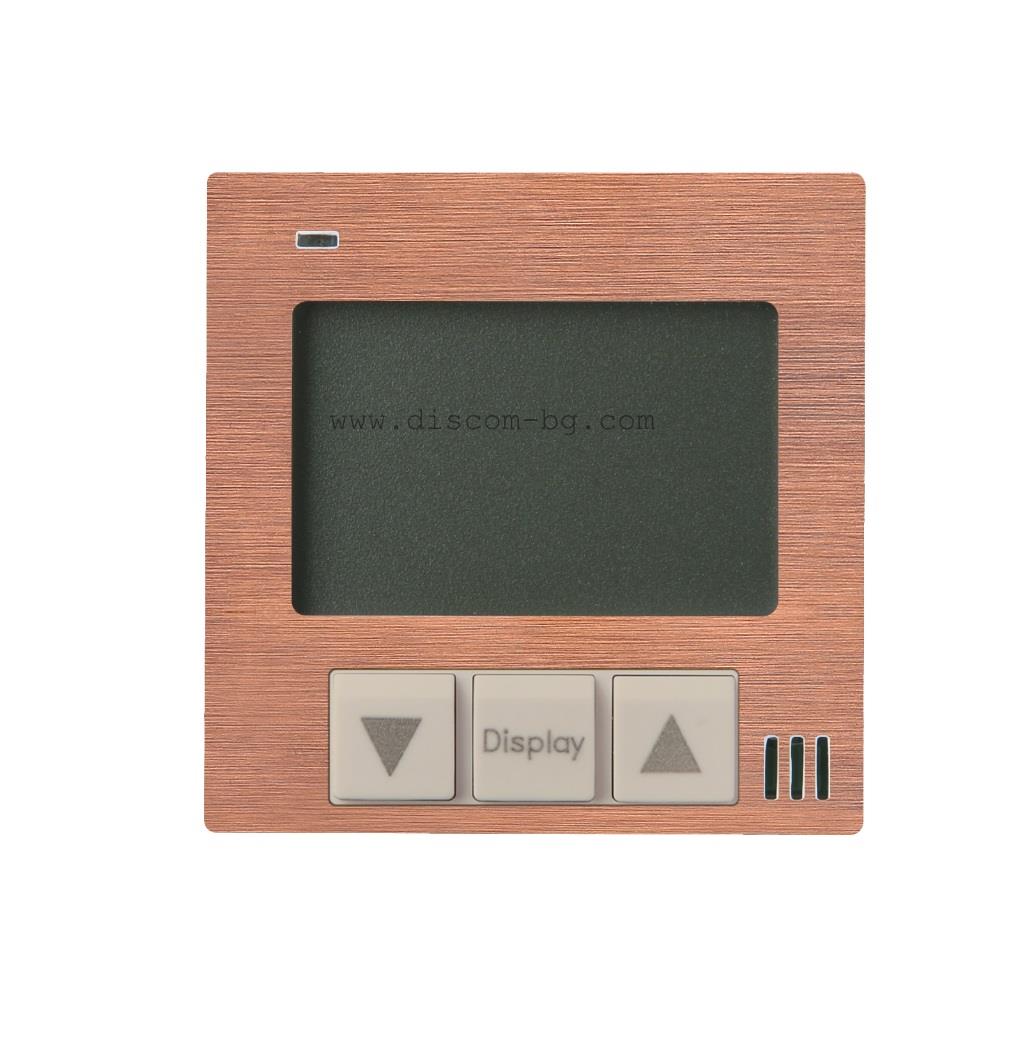 FD18000BC-A Стаен термостат SoHo, месинг, цвят Brushed Copper + Beige, Fede_small