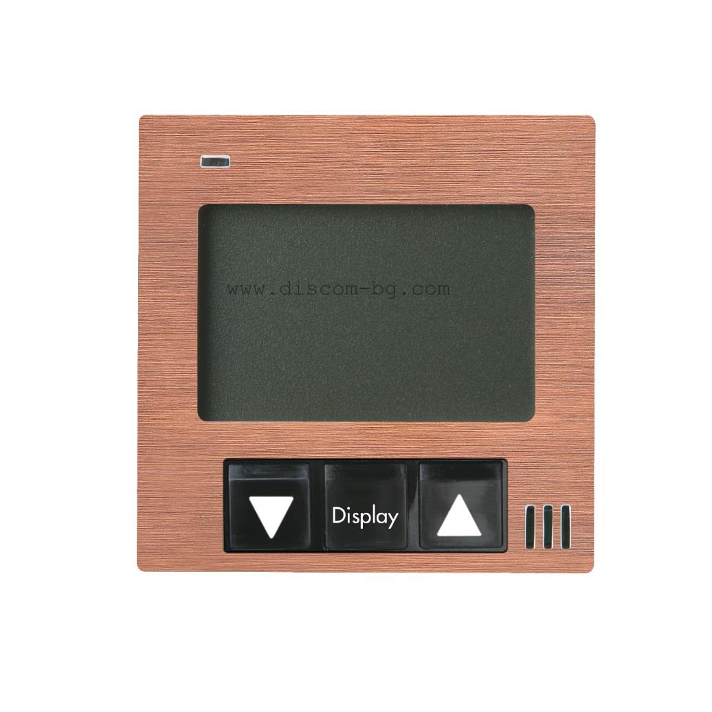 FD18000BC-M Стаен термостат SoHo, месинг, цвят Brushed Copper + Black, Fede_small