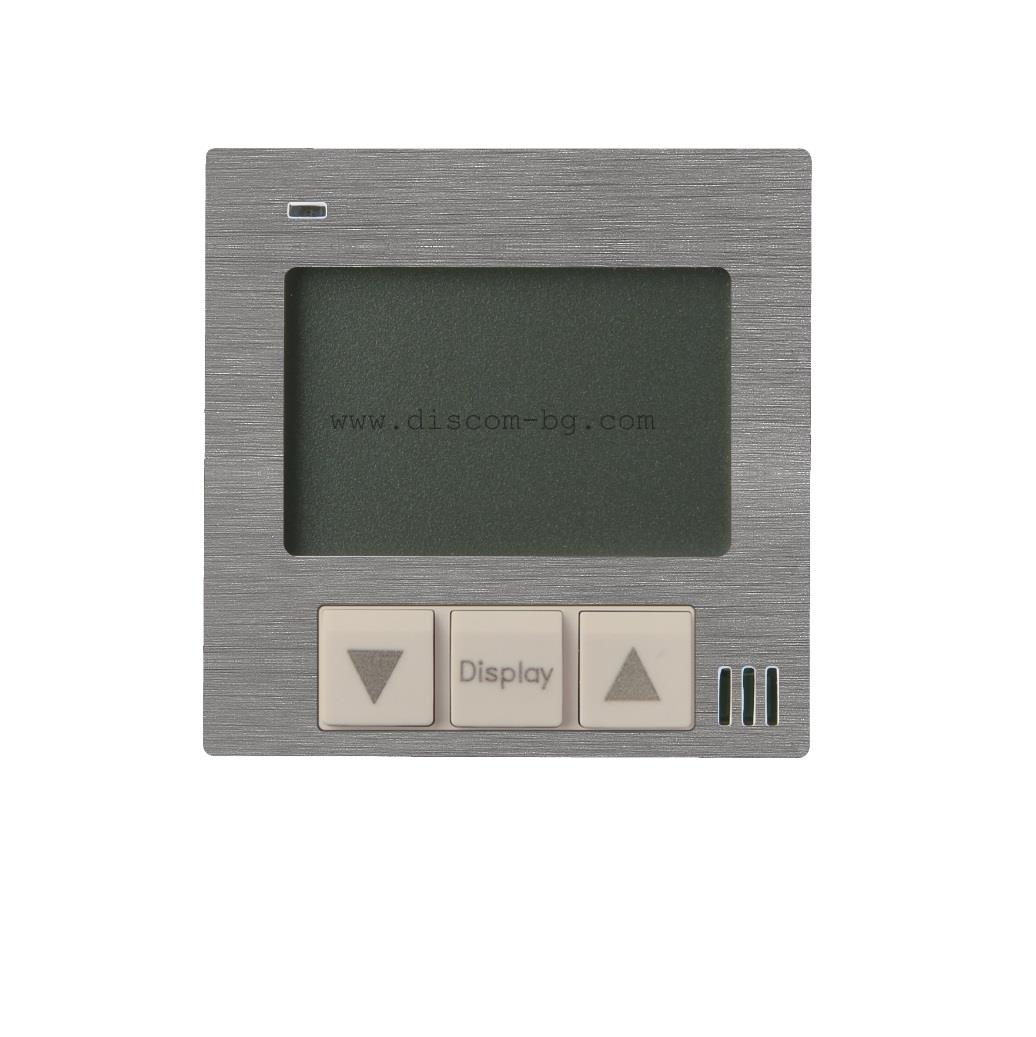 FD18000BG-A Термостат за подово отопление SoHo, месинг, цвят Brushed Graphite + Beige, Fede_small