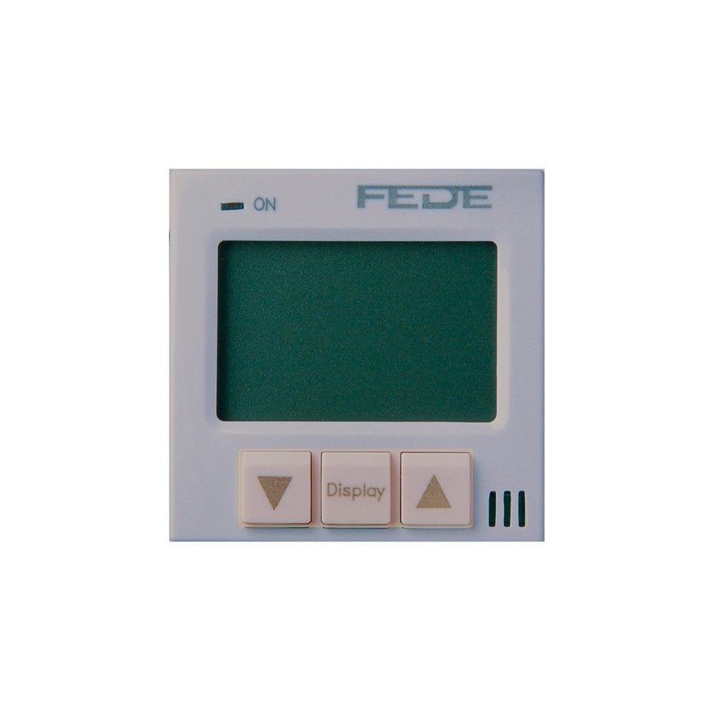 FD18000CB-A Термостат за подово отопление Marco, месинг, цвят Beige + Bright Chrome, Fede_small