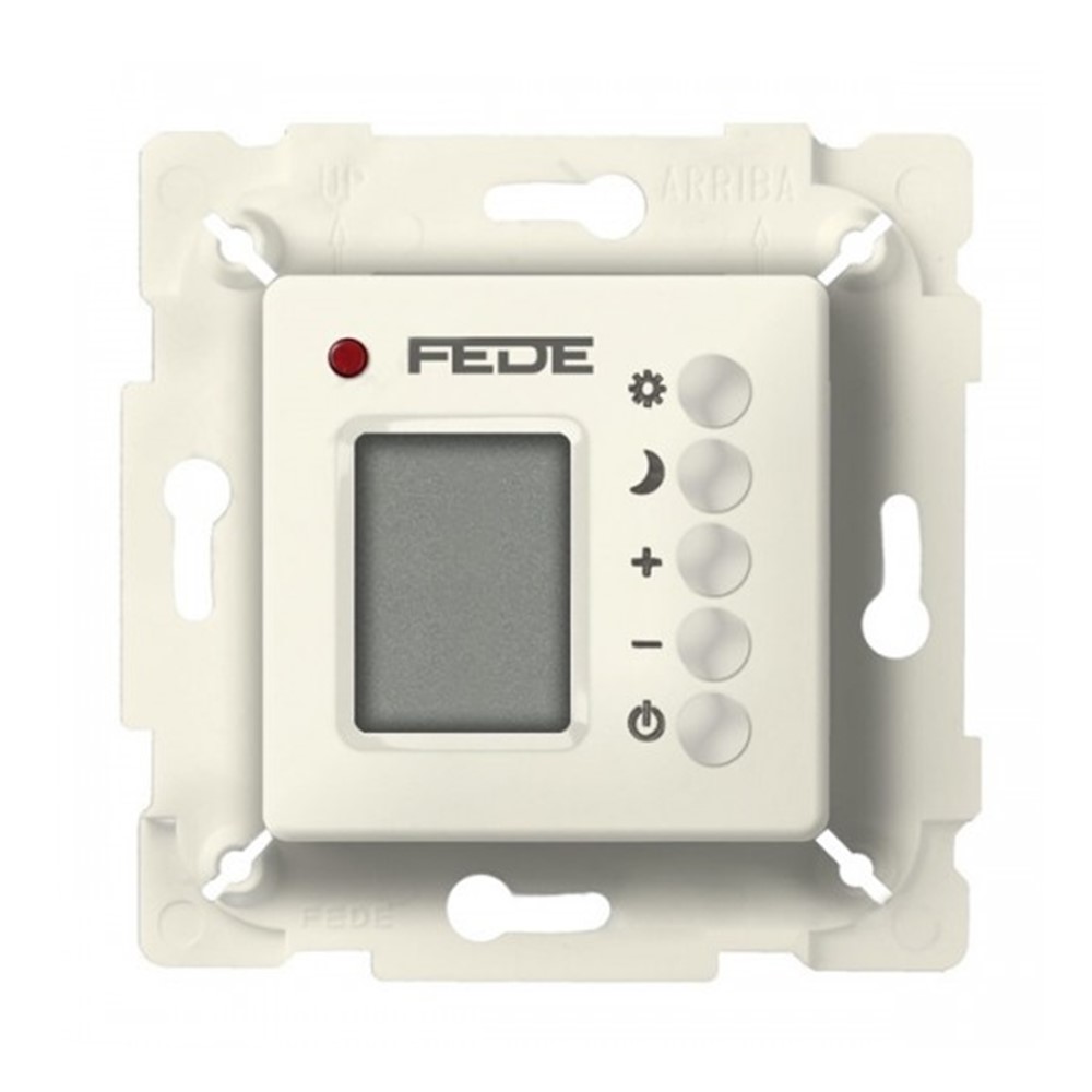 FD18004-A Мултифункционален термостат, пластмаса, цвят Beige, Fede_small