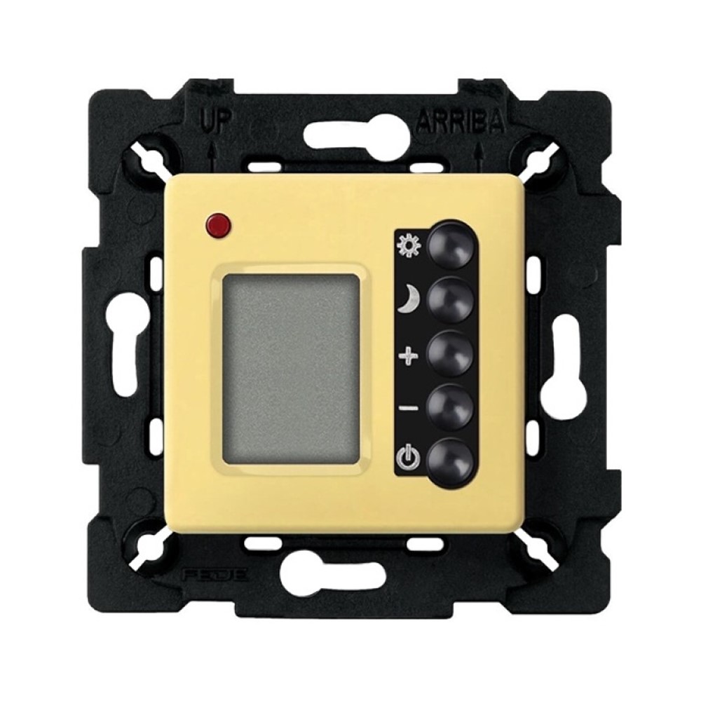 FD18004OB-M Мултифункционален термостат, месинг, цвят Black + Bright Gold, Fede_small
