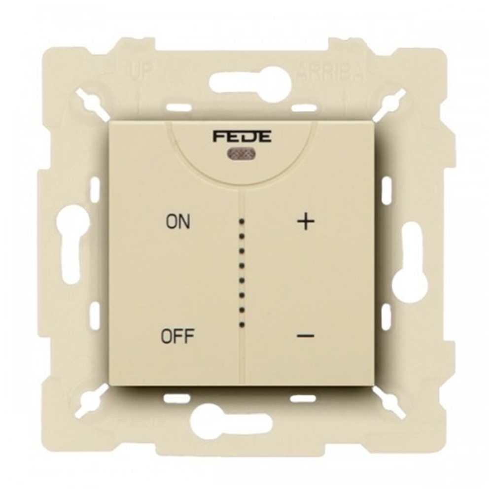 FD28605-A Димер със сензорно управление, с фиксираща рамка, цвят Beige, Fede_small