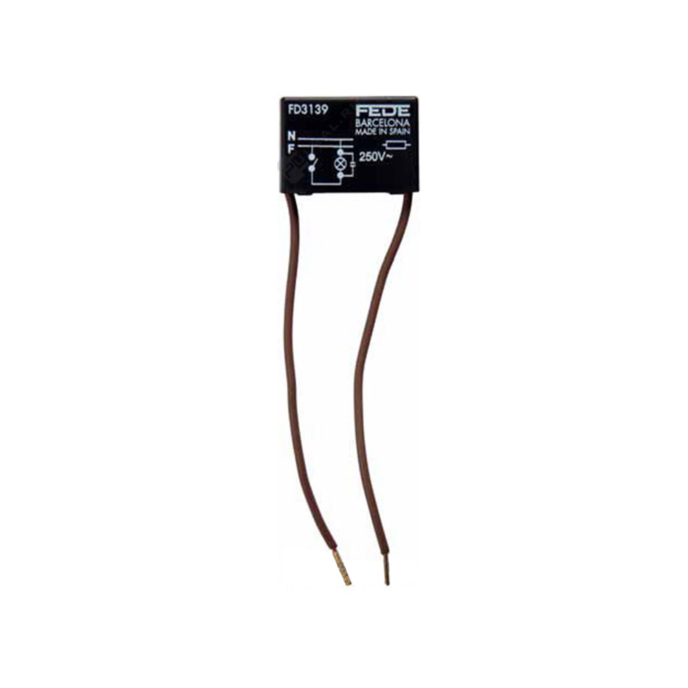 FD3139 Допълнително съпротивление за ключове с LED подсветка, Fede
