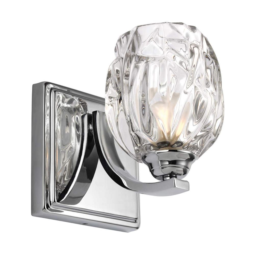 FE-KALLI1-BATH Аплик, Kalli 1x3W LED G9 IP44 Polished Chrome Elstead Lighting_small