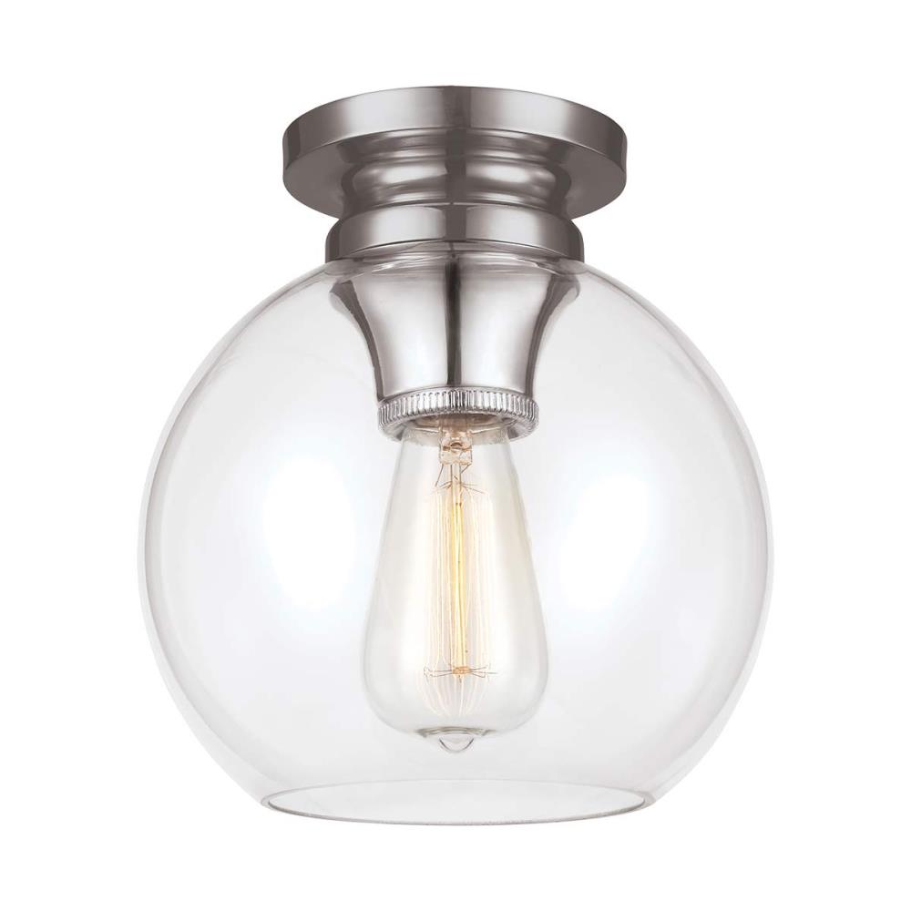 FE-TABBY-F-PN - Плафониера Vintage, 1x 60W, Polished Nickel, Elstead Lighting_small
