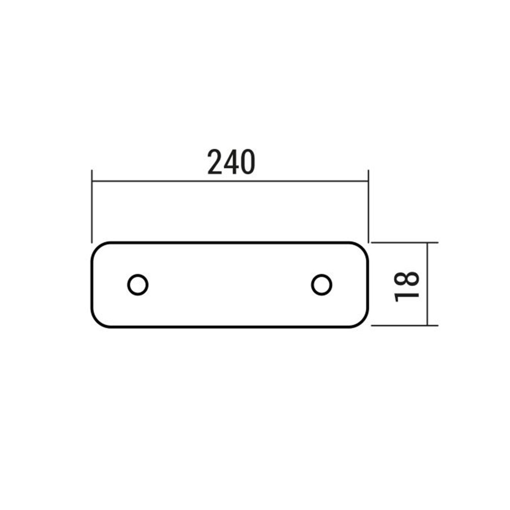 FES35CK Комплект 2 планки XFREE S, за линейно свързване на 2 профила, Arelux_small
