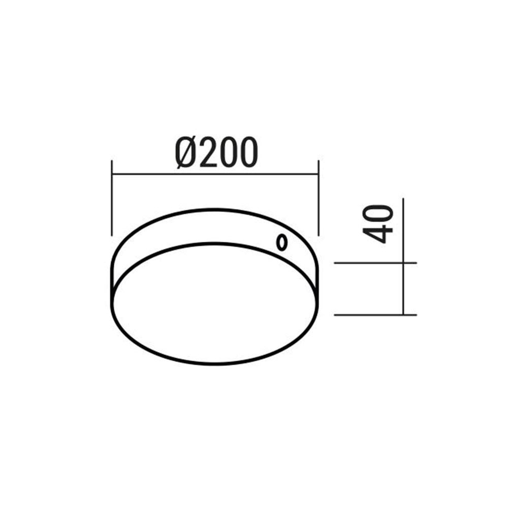 FES35PK01 SWH Основа за осветително тяло XFREE S, с кабел 2 м, ø200xH40, sand white, Arelux_small