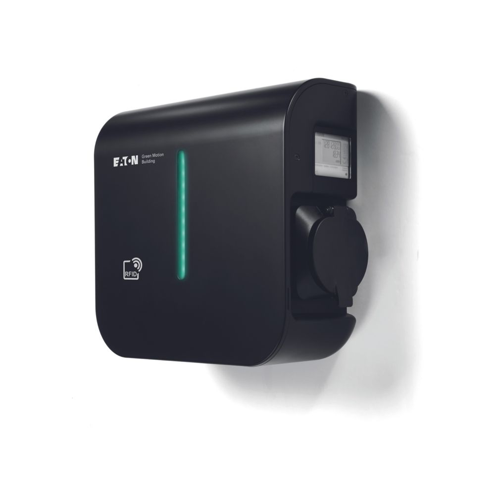 GMB2201BAAA00A00 Зарядна станция Green Motion Building, 3,7-22kW AC, контакт T2, MID, Eaton