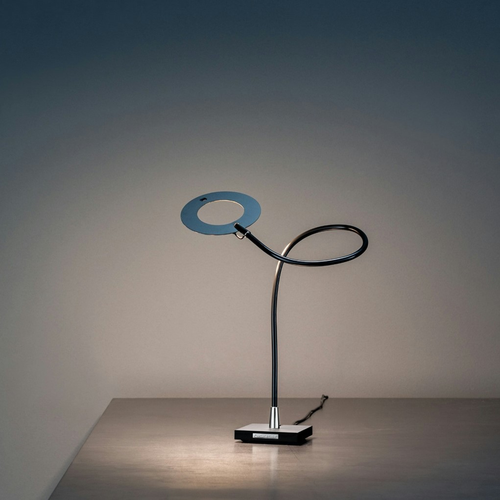 GNC Настолна лампа Giulietta USB, nickel, Catellani&Smith