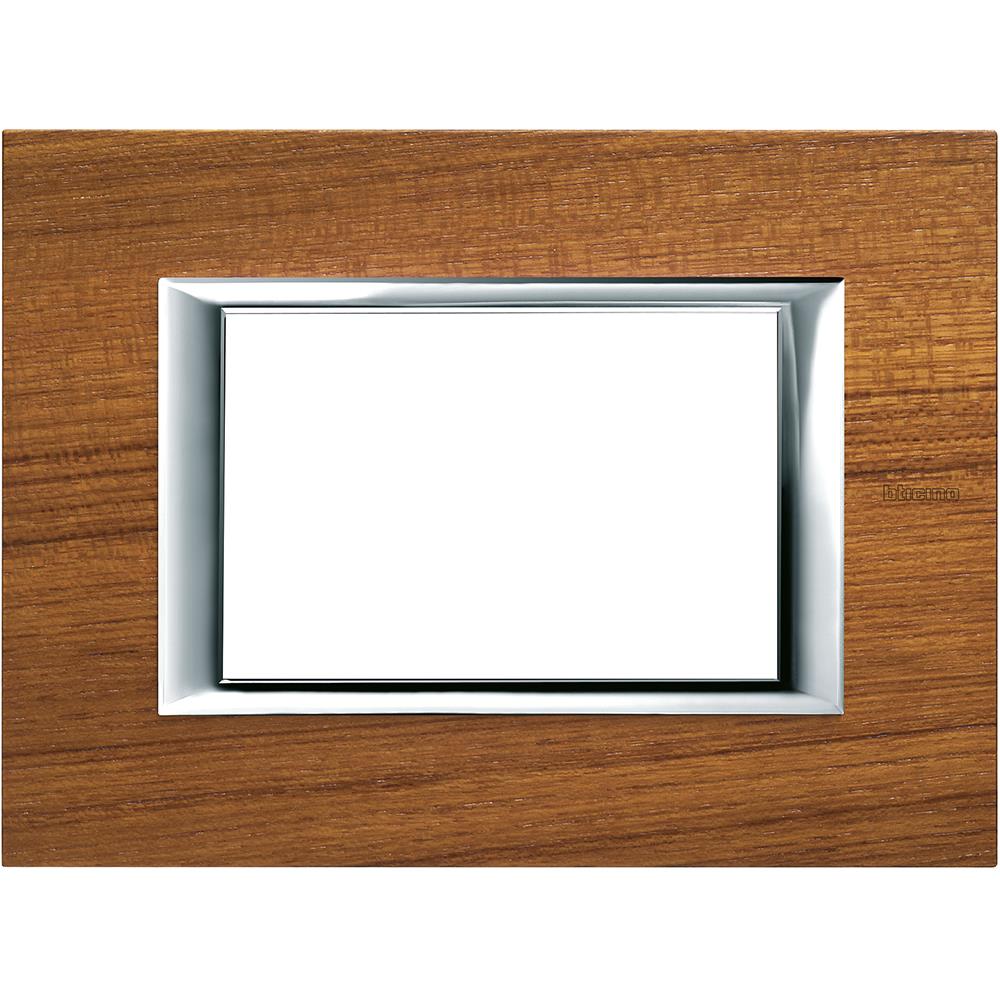 HA4803LTK Рамка 3M Axolute Rectangular teak Bticino