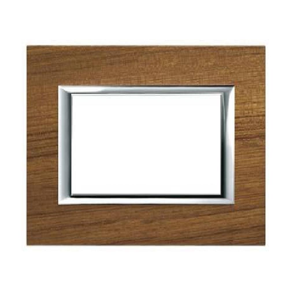 HA4804LTK Рамка 4M Axolute Rectangular teak Bticino