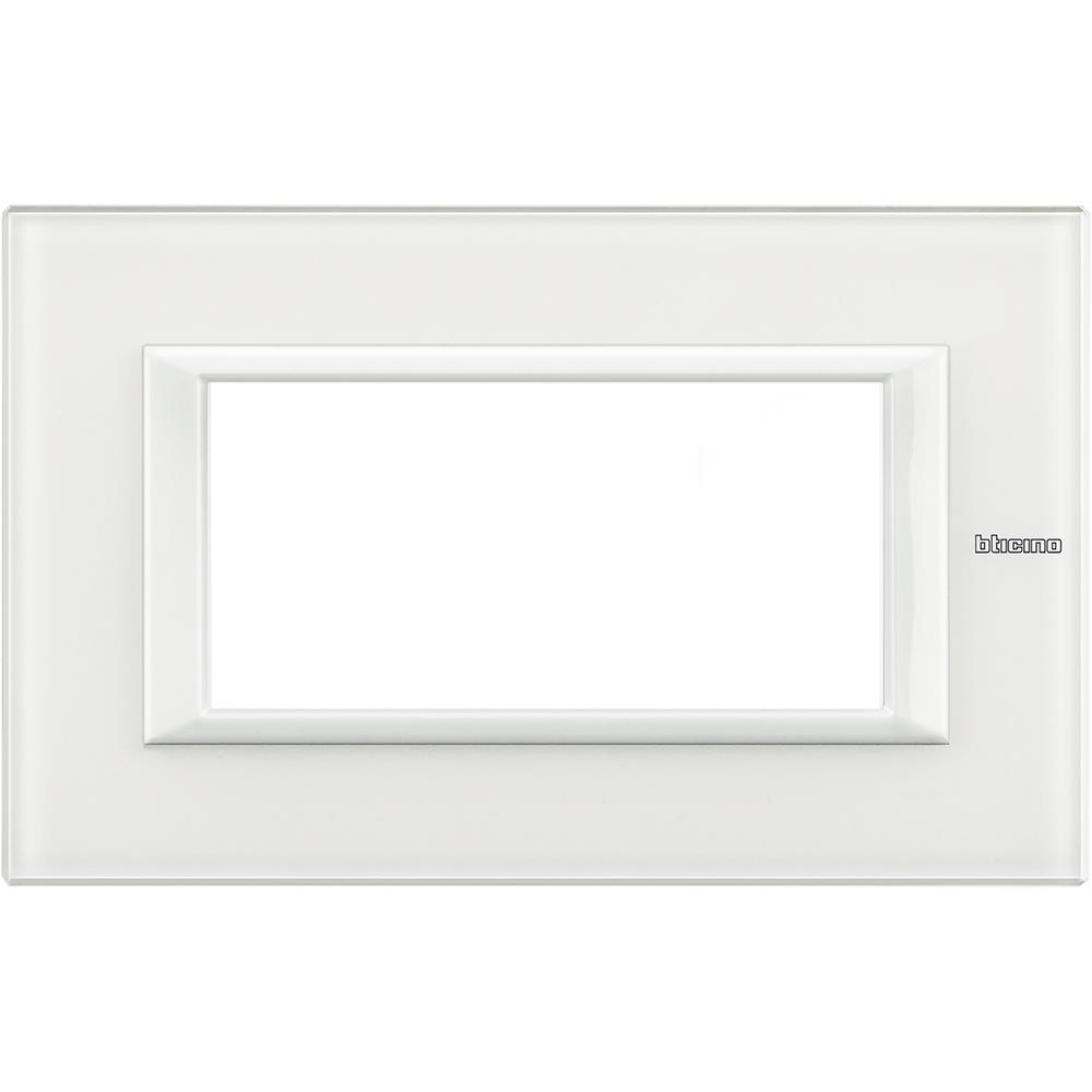 HA4804VBB Рамка 4M Axolute Rectangular white Bticino