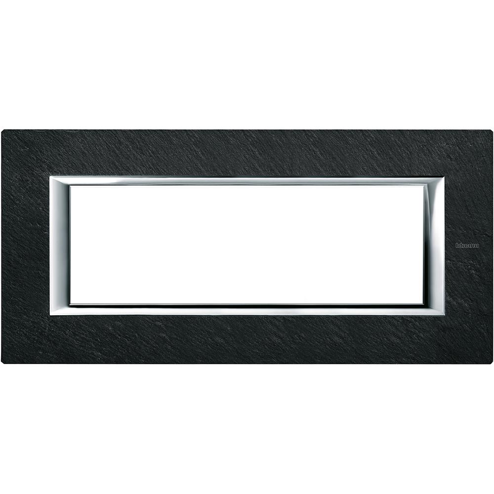 HA4806RLV Рамка 6M Axolute Rectangular slate Bticino