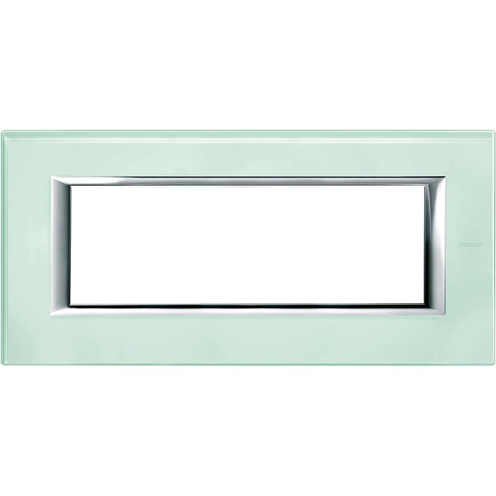 HA4806VKA Рамка 6M Axolute Rectangular Kristall Bticino