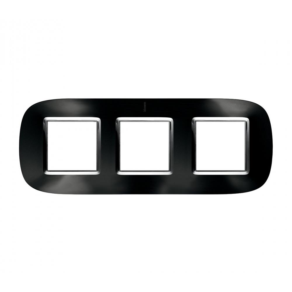 HB4802/3XS Рамка 3x2M Axolute Elliptic anthracite Bticino