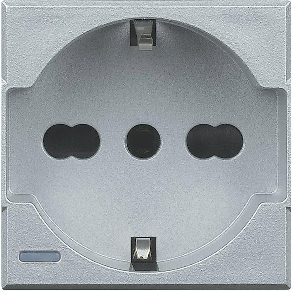 HC4140/16 Контакт комбиниран италиански/немски стандарт 2P+E 16A Tech 2M Bticino Axolute_small