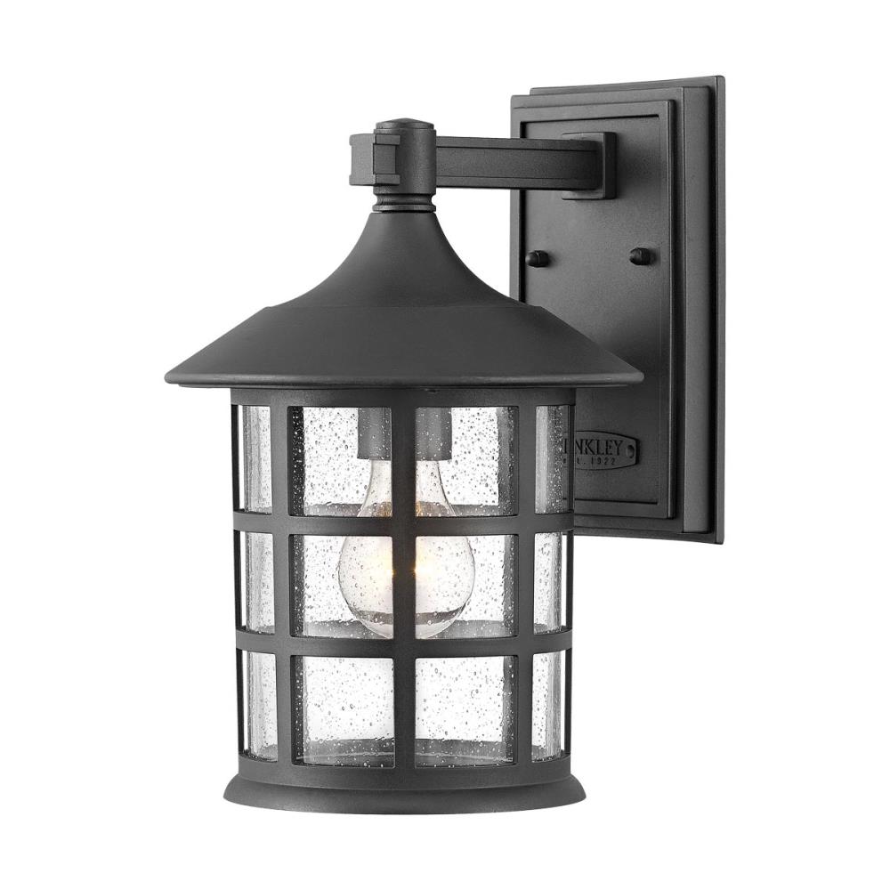 HK-FREEPORT2-M-TBK - Freeport 1lt Medium Wall Lantern – Textured Black - Аплик, Elstead Lighting_small